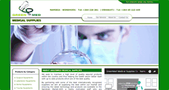 Desktop Screenshot of greenmedsupplies.com